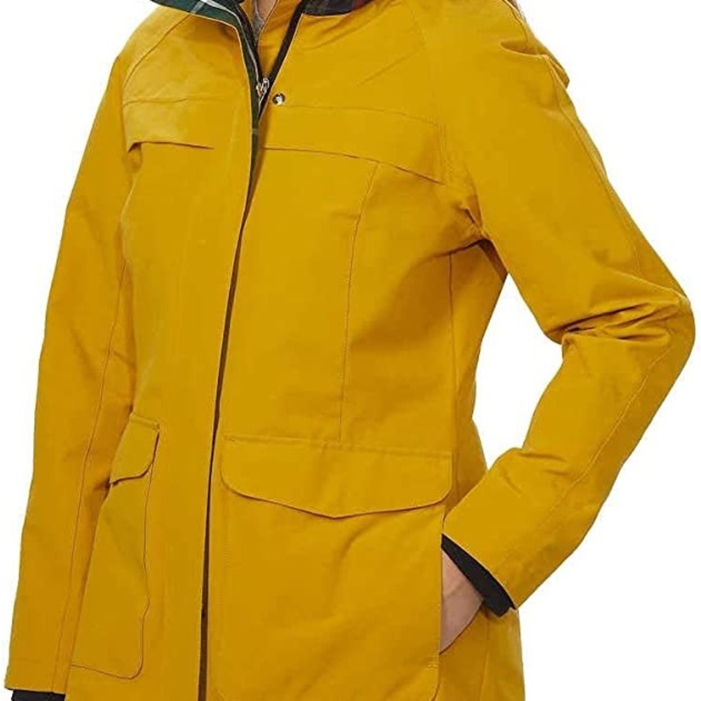 Pendleton Rain Jacket Medium Mustard Yellow Water… - image 6